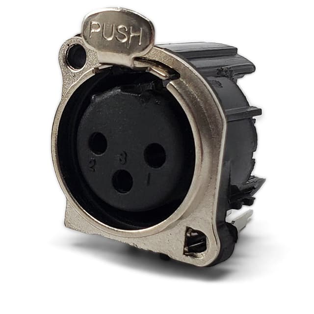 IO-XLR3-F-BV IO Audio Technologies  Circular Connector Assemblies